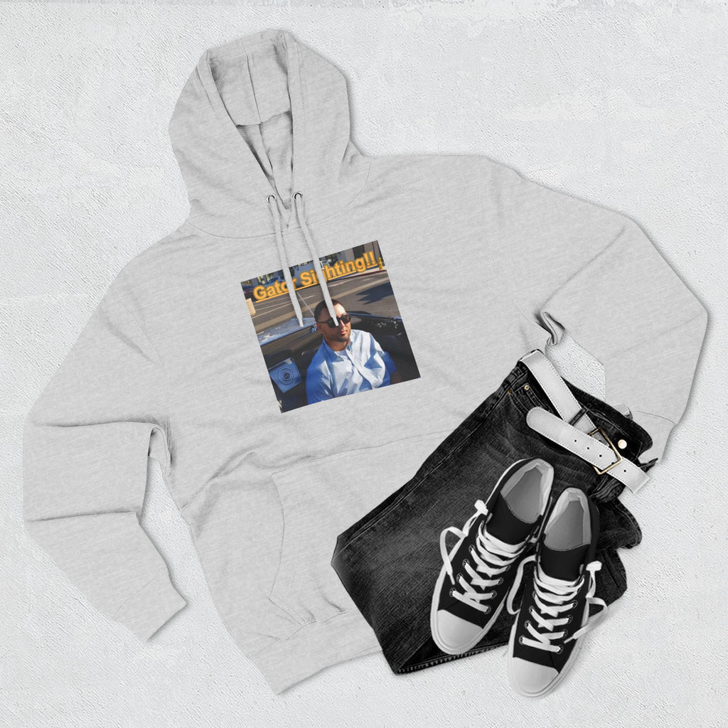 GATOR Sighting  Hoodie — "Gator Sightings!!" Graphic Fleece Pullover