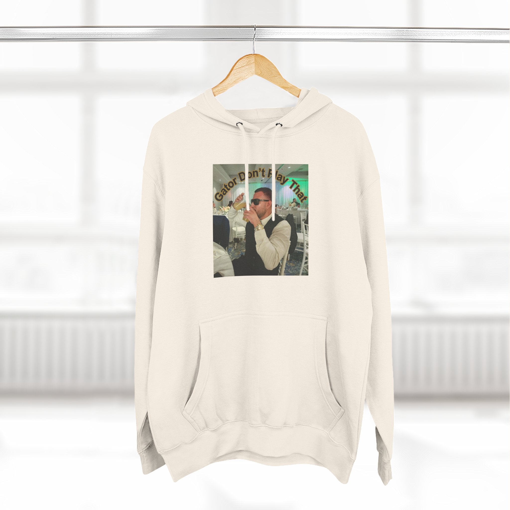 GATOR Don't Play That  Hoodie "The Kings Table" - Retro Hood Pullover