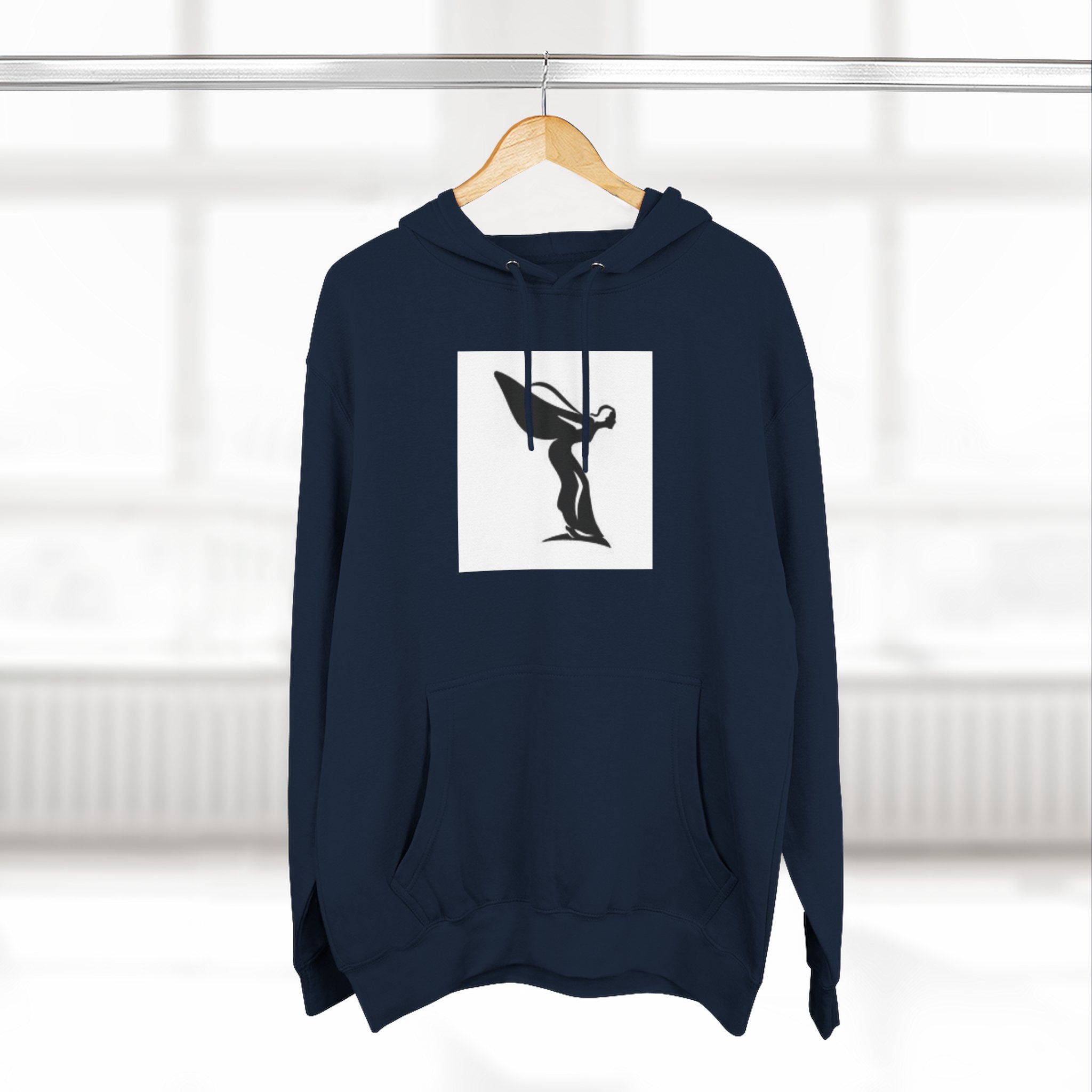 Spirit of Ectasy Hoodie — Front Silhouette Pullover