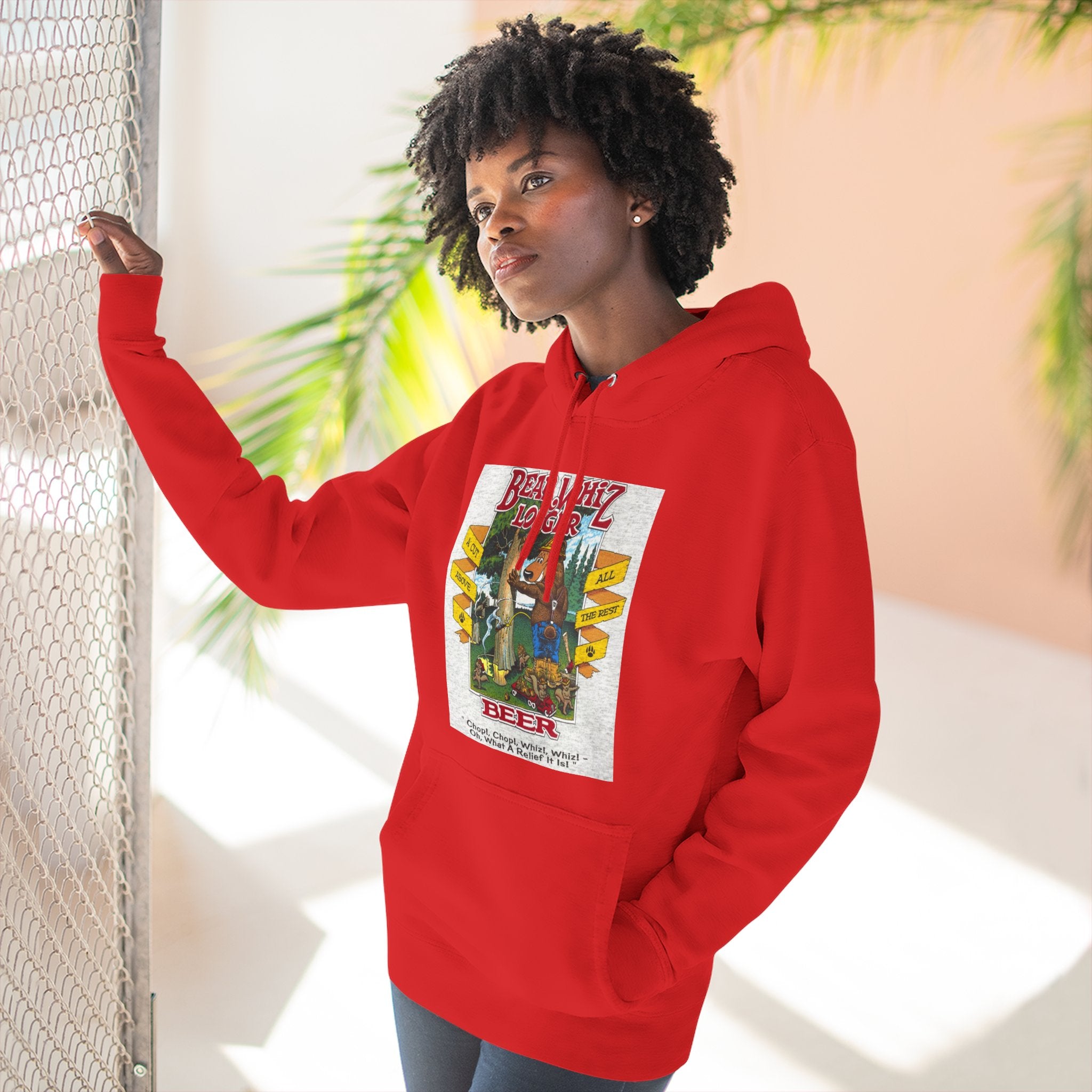 Bear Whiz Beer vintage  Hoodie