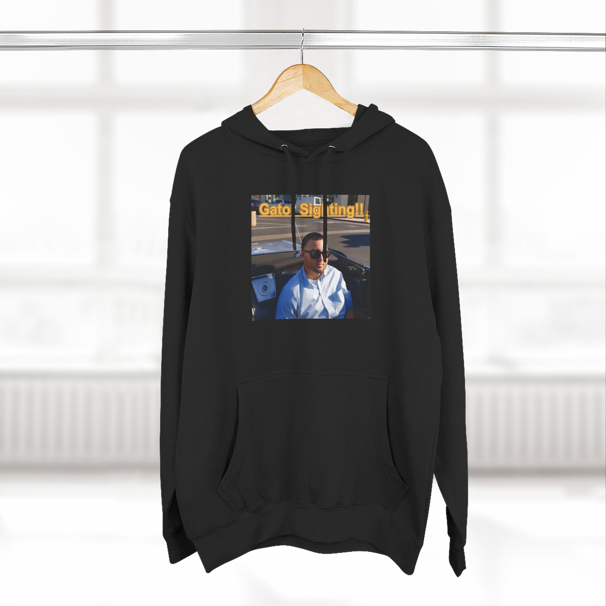 GATOR Sighting  Hoodie — "Gator Sightings!!" Graphic Fleece Pullover