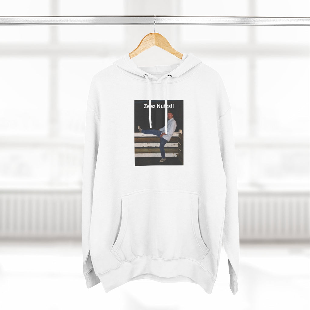 Zee'z Nutt's Moments Hoodie — Live Nutt Action Graphic Pullover