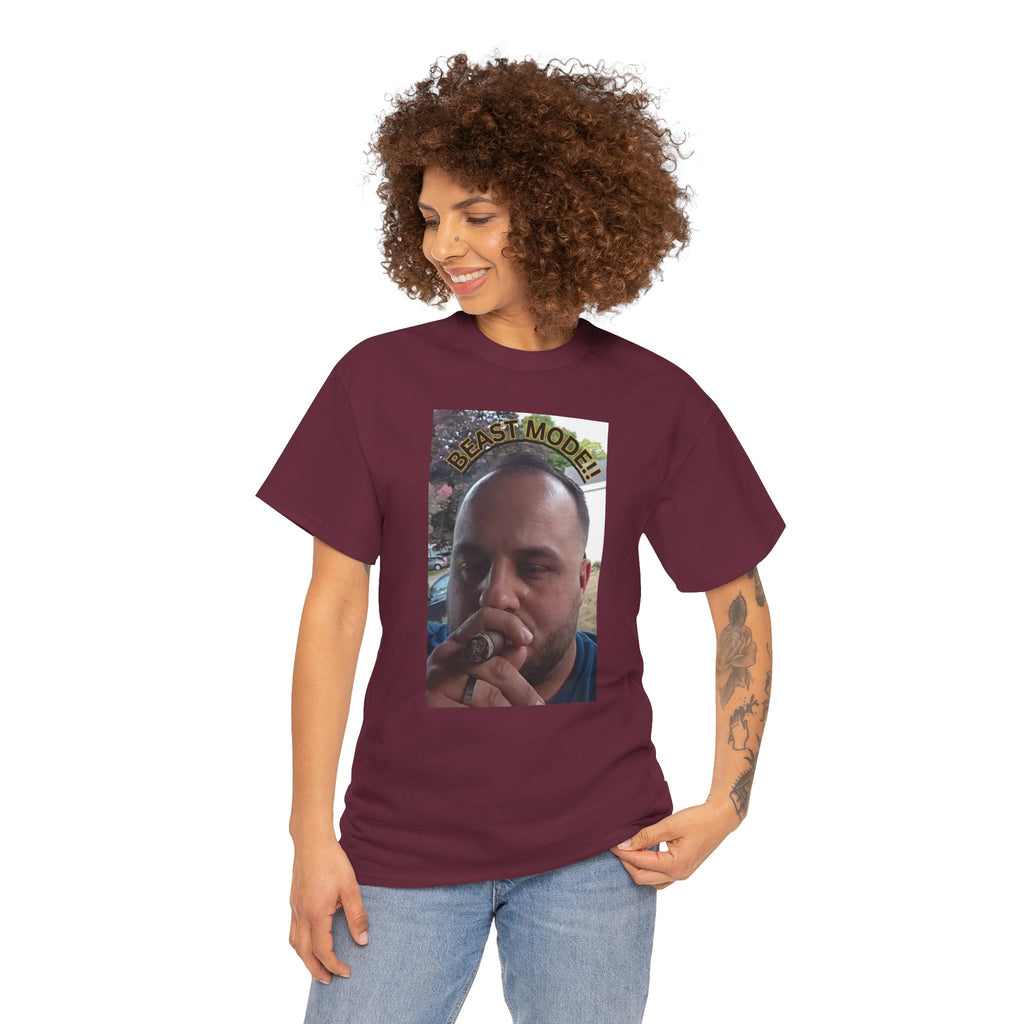 BEAST MODE! ZR 1-2.0 Max Beast Mode Activated!!      Tee — "Beast MODE" Cigar Smoking Graphic T-Shirt