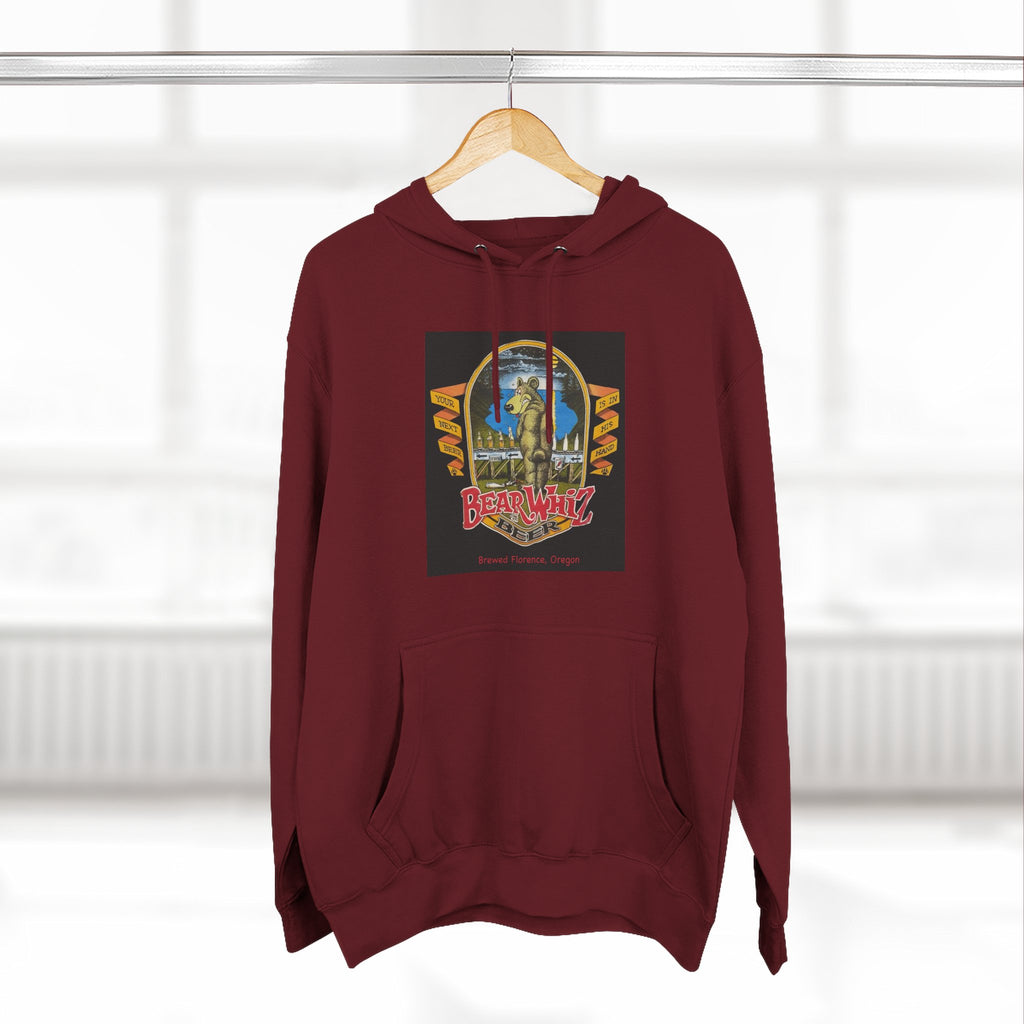 Bear Whiz Beer Original Hoodie — 'Beach Vibes' Graphic Pullover