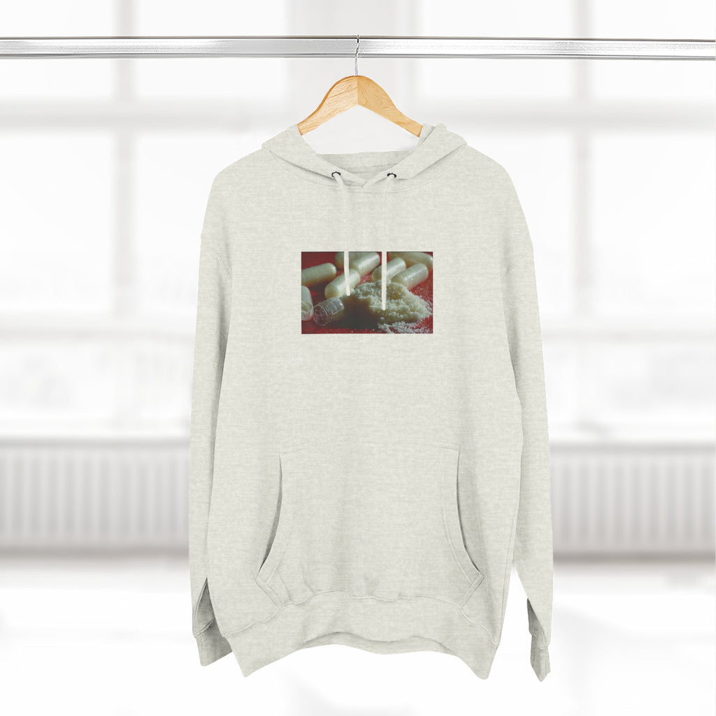 Hoodie on them pillz — Vintage Film Strip pill Print photo