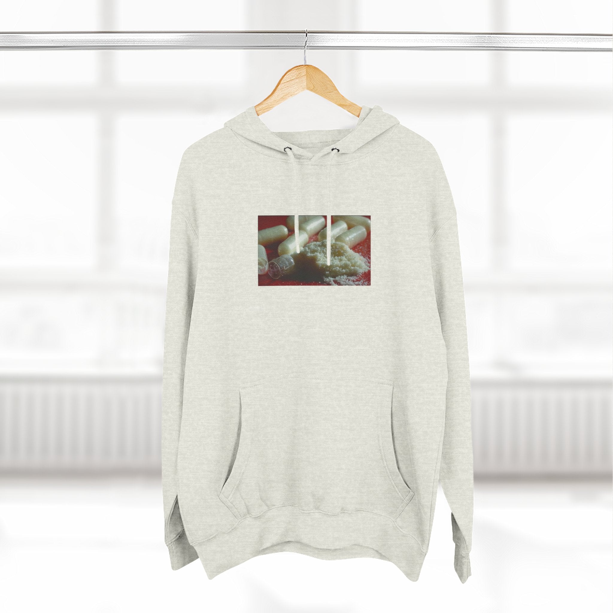 Hoodie on them pillz — Vintage Film Strip pill Print photo