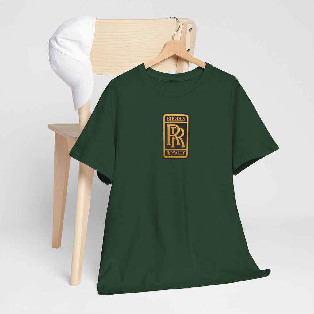 Rhodes Royalty Family Crest -  Vintage Gold Crest Tee