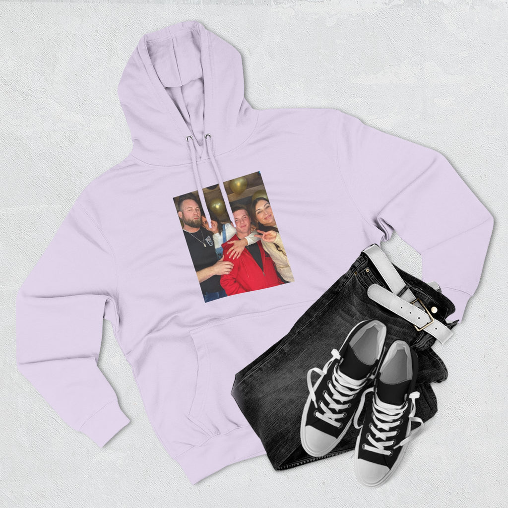 Family!!     Photo Collage Fleece Hoodie - Custom Group Portrait Pullover
