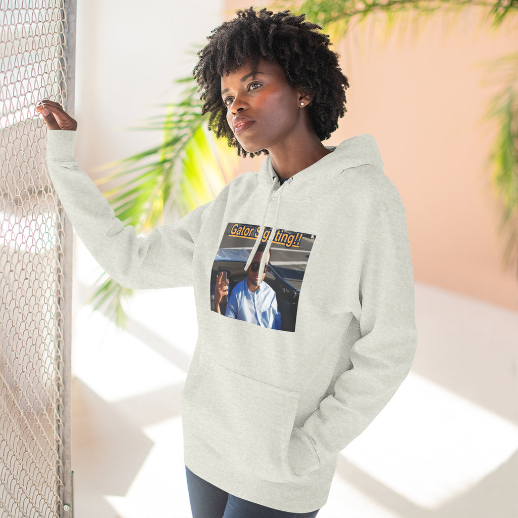 Gator Sighting Hoodie — Viral Meme Hood Pullover