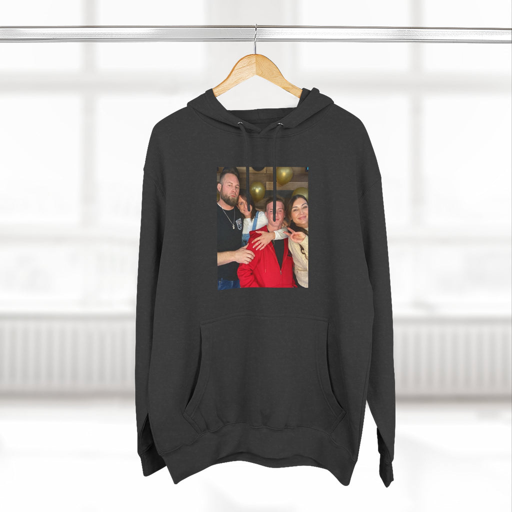Family!!     Photo Collage Fleece Hoodie - Custom Group Portrait Pullover