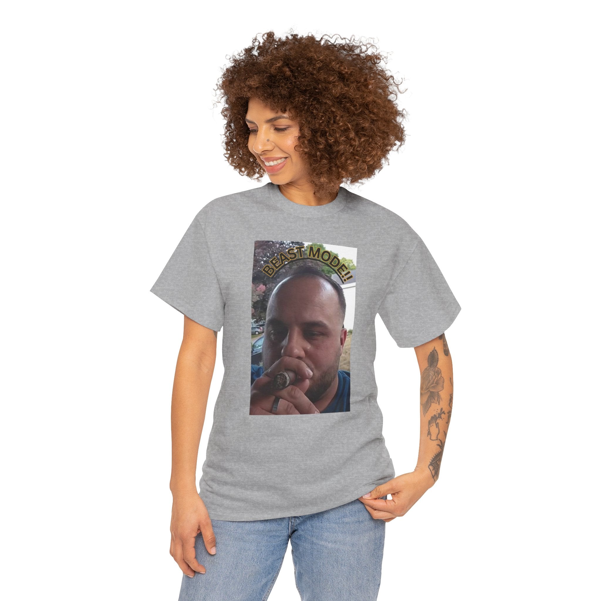 BEAST MODE! ZR 1-2.0 Max Beast Mode Activated!!      Tee — "Beast MODE" Cigar Smoking Graphic T-Shirt