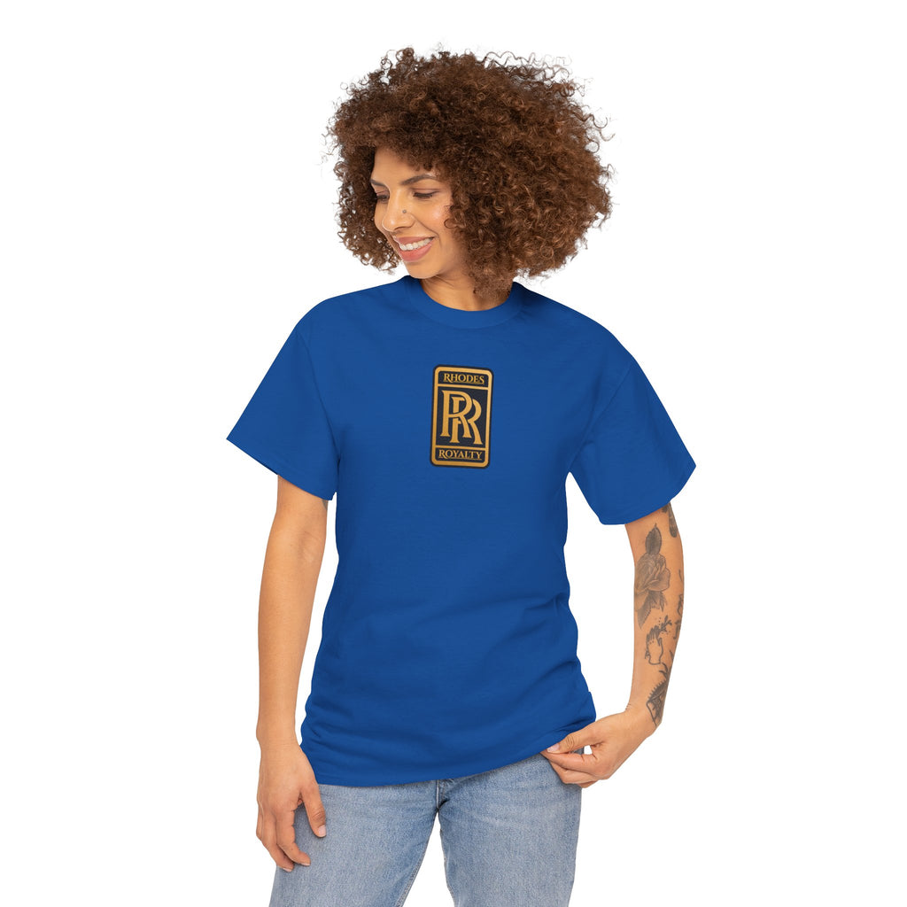 Rhodes Royalty Family Crest -  Vintage Gold Crest Tee