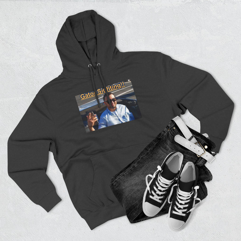 Gator Sighting Hoodie — Viral Meme Hood Pullover