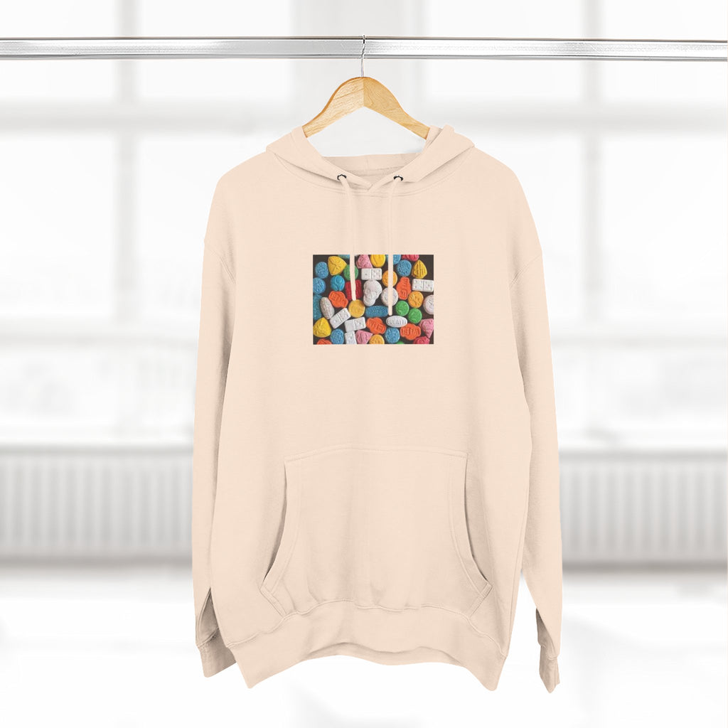 Colorful Candy Photo Hoodie — Retro Sweet Treats Pullover