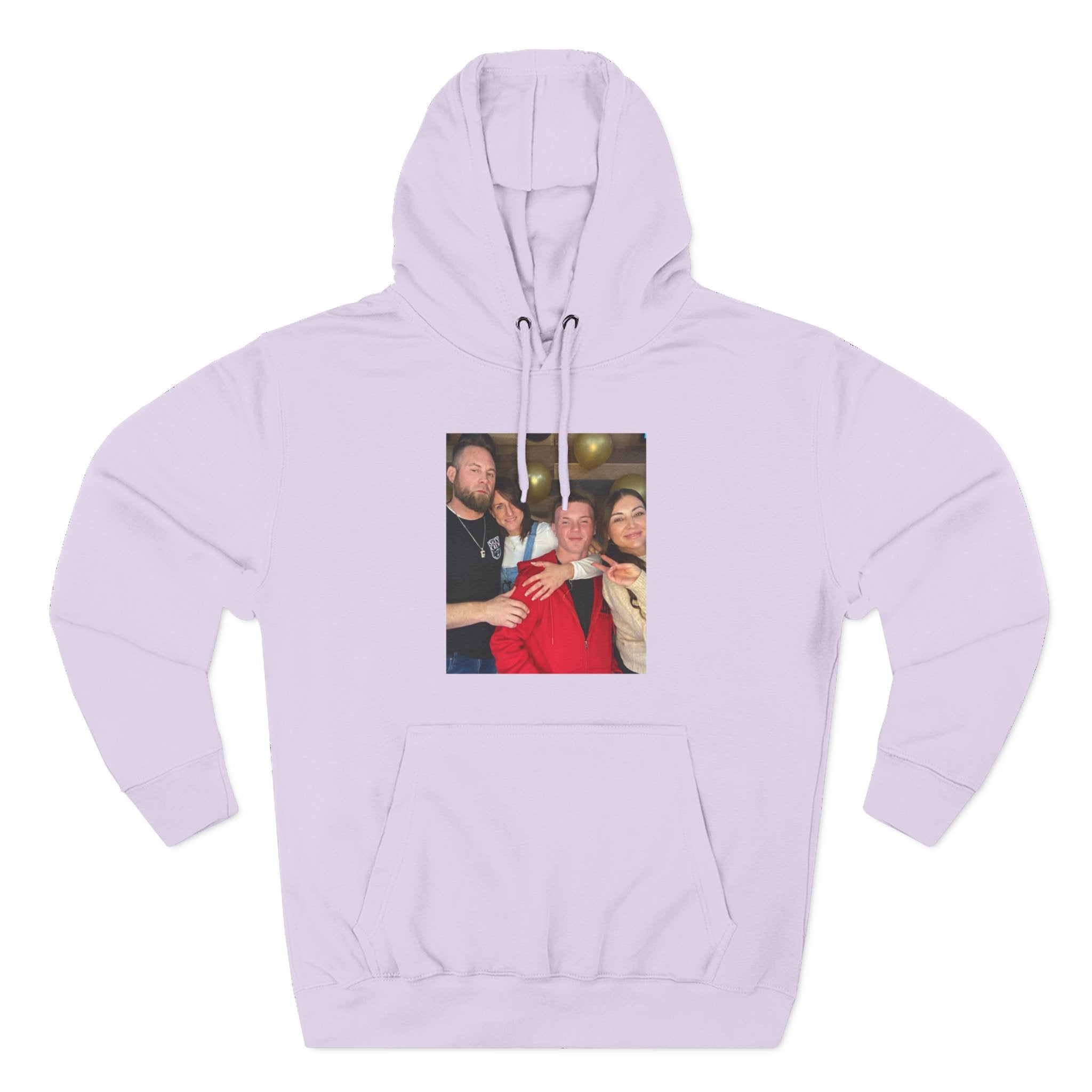 Family!!     Photo Collage Fleece Hoodie - Custom Group Portrait Pullover