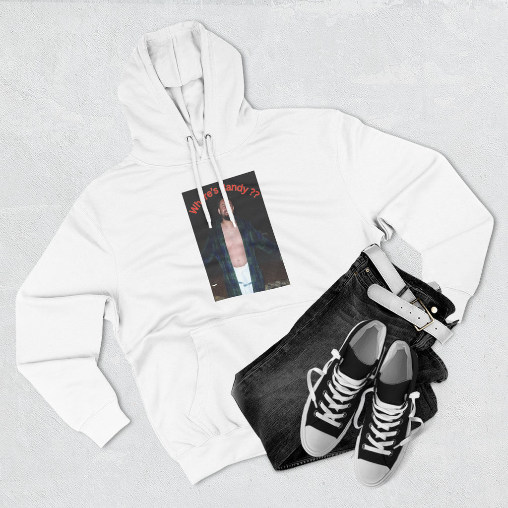 Where's Randy!!!????  Graphic Hoodie — Raised Arms Photo Print Hoodie (Three-Panel Fleece)