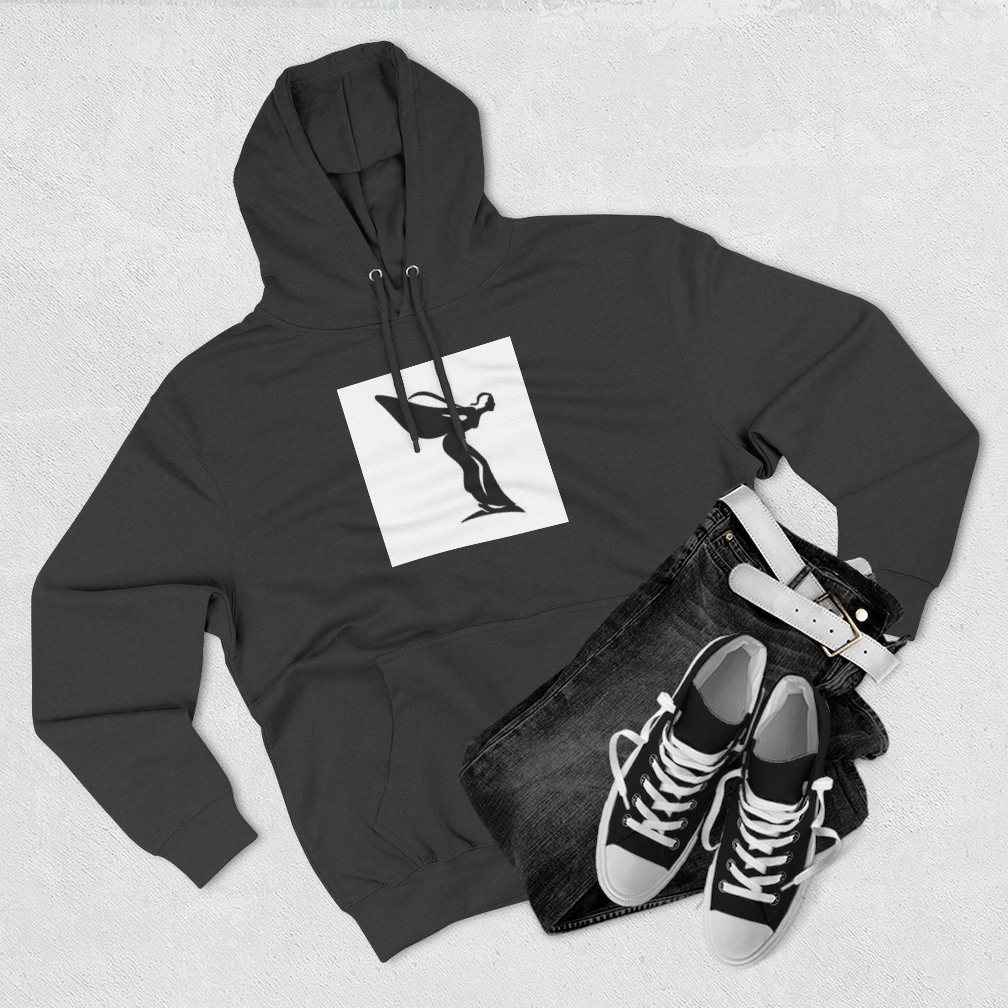 Spirit of Ectasy Hoodie — Front Silhouette Pullover