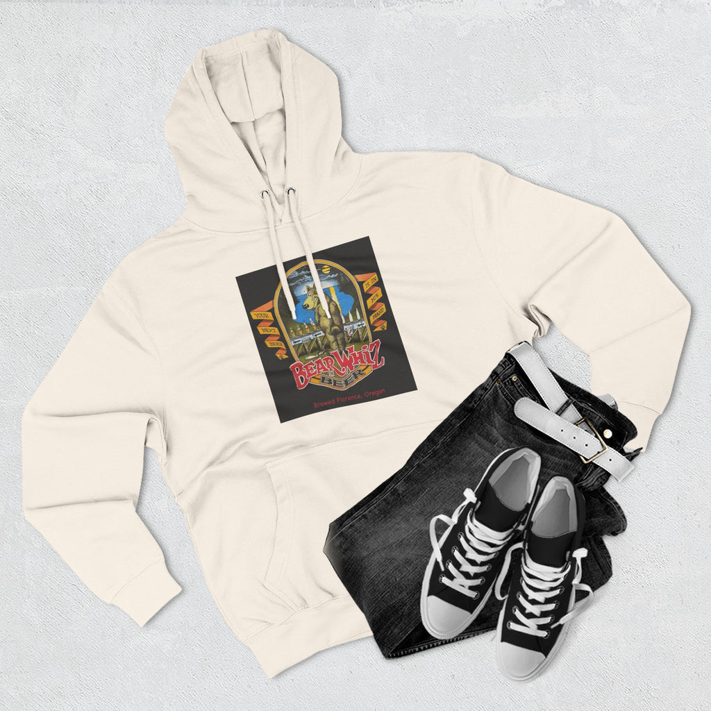 Bear Whiz Beer Original Hoodie — 'Beach Vibes' Graphic Pullover