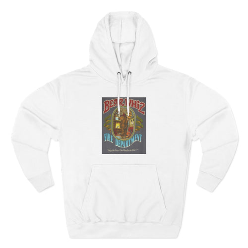 Bear Whiz Fire Department Hoodie — Vintage Bear Whiz Three-Panel Design