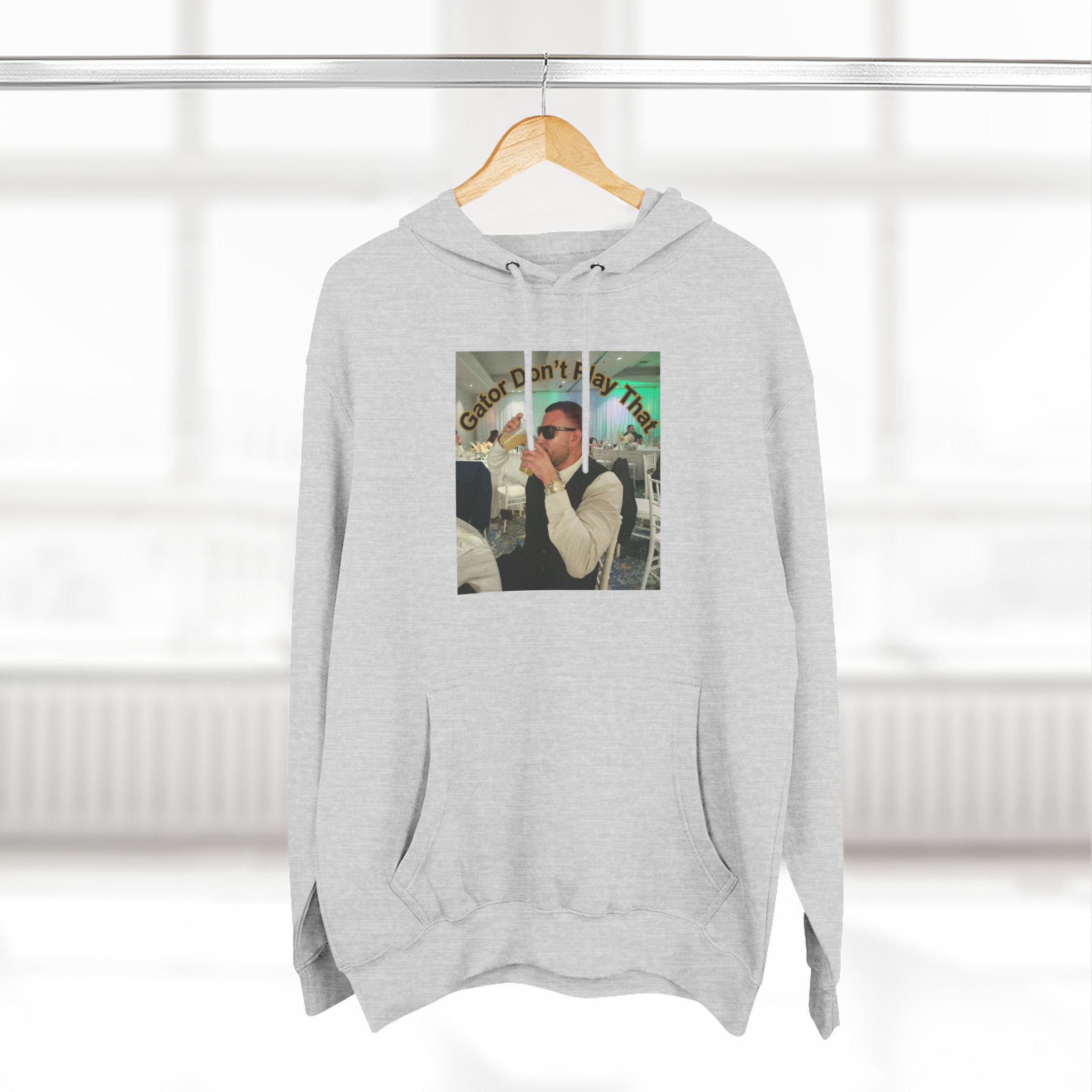 GATOR Don't Play That  Hoodie "The Kings Table" - Retro Hood Pullover