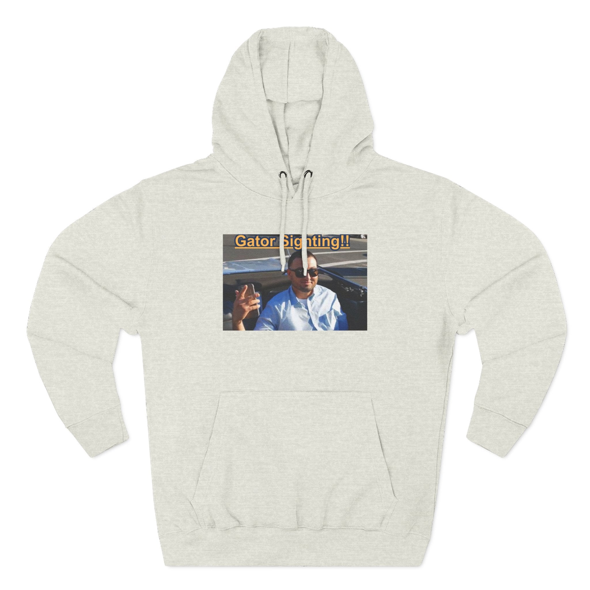 Gator Sighting Hoodie — Viral Meme Hood Pullover