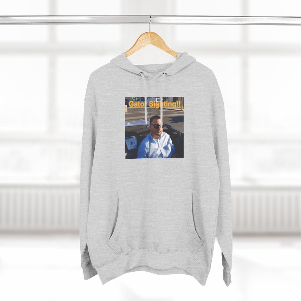 GATOR Sighting  Hoodie — "Gator Sightings!!" Graphic Fleece Pullover