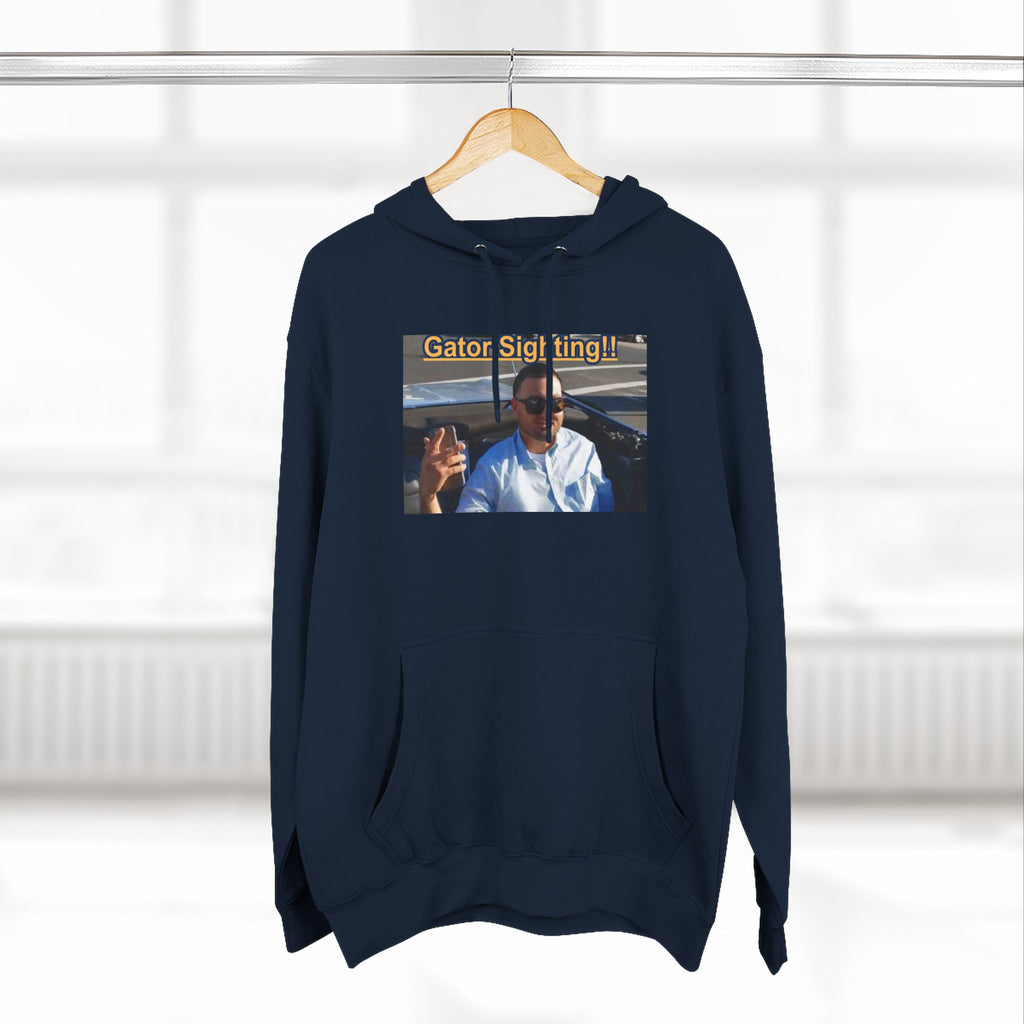 Gator Sighting Hoodie — Viral Meme Hood Pullover
