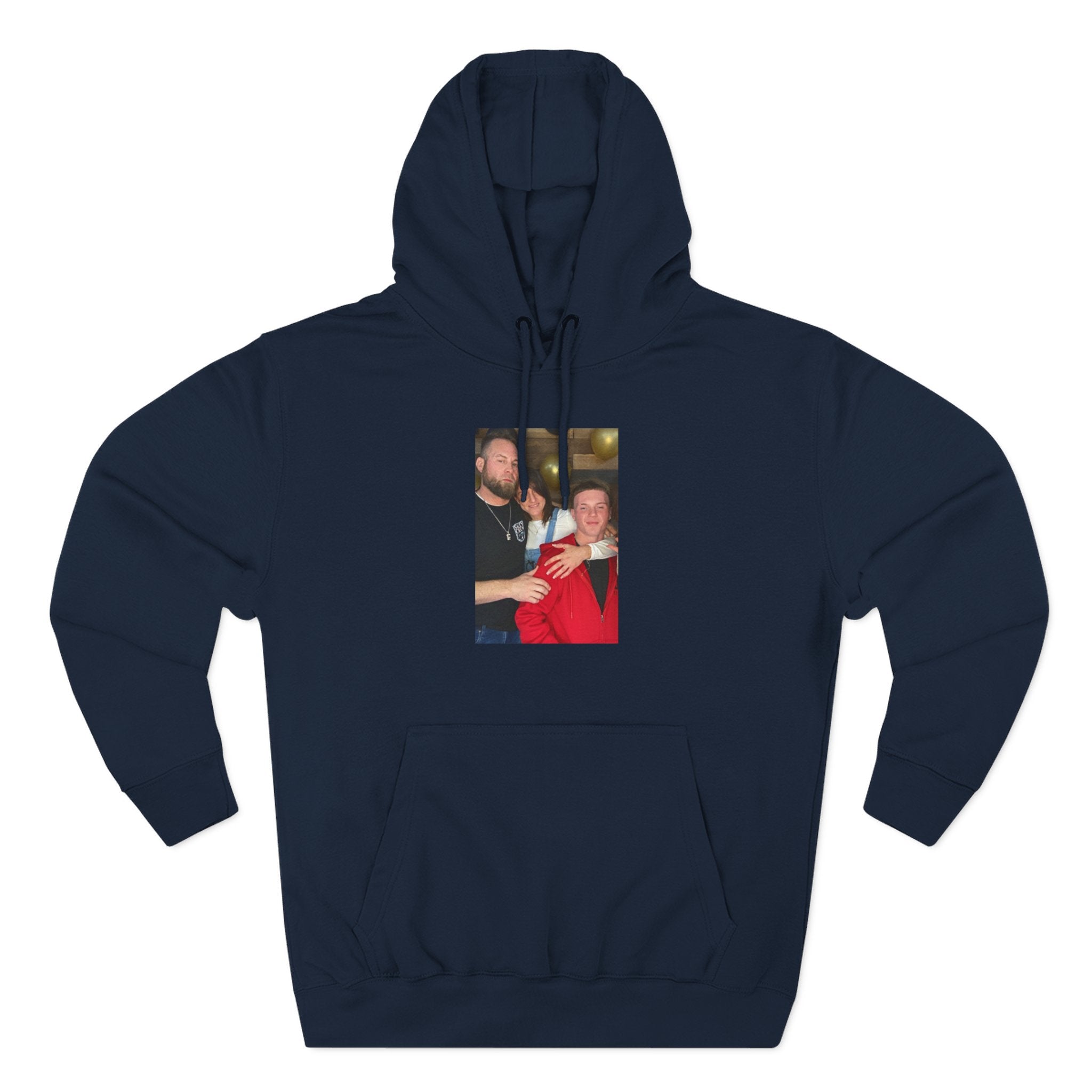 Bloods...  -Panel Hoodie — RR Royalty   Three-Panel Fleece Pullover