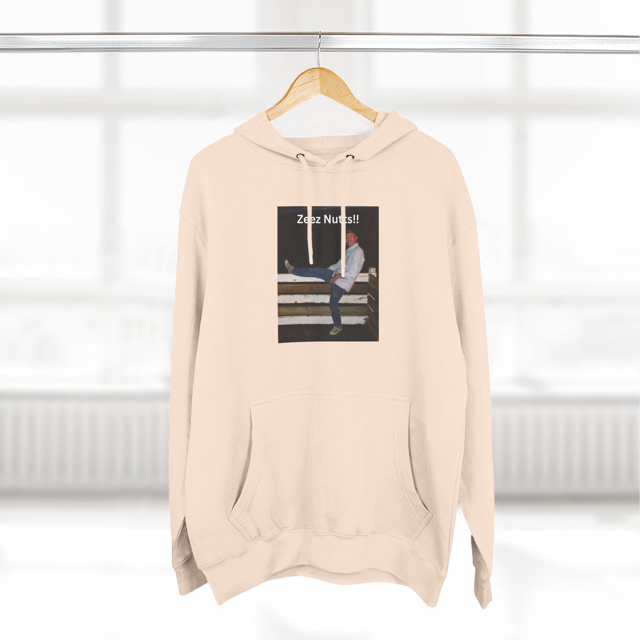 Zee'z Nutt's Moments Hoodie — Live Nutt Action Graphic Pullover