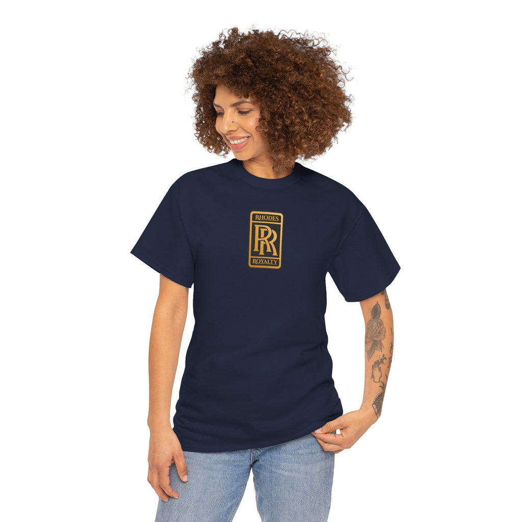 Rhodes Royalty Family Crest -  Vintage Gold Crest Tee