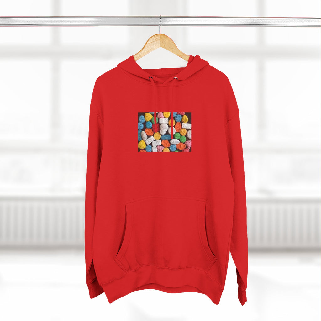 Colorful Candy Photo Hoodie — Retro Sweet Treats Pullover