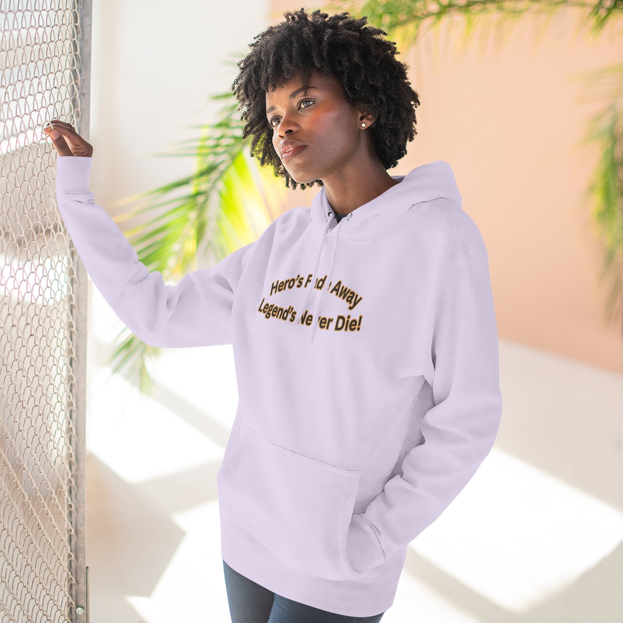 Hero's Fade Away Legend's Never Die Hoodie