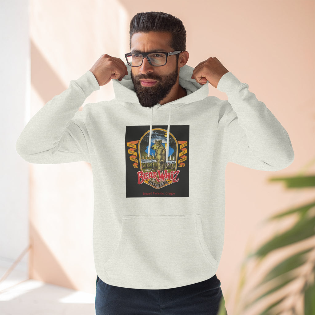 Bear Whiz Beer Original Hoodie — 'Beach Vibes' Graphic Pullover