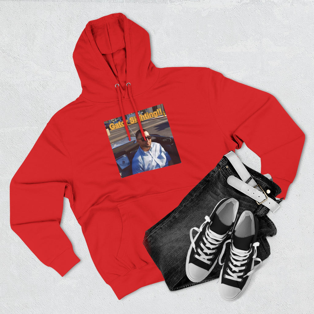 GATOR Sighting  Hoodie — "Gator Sightings!!" Graphic Fleece Pullover