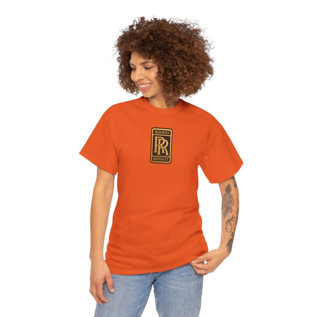 Rhodes Royalty Family Crest -  Vintage Gold Crest Tee