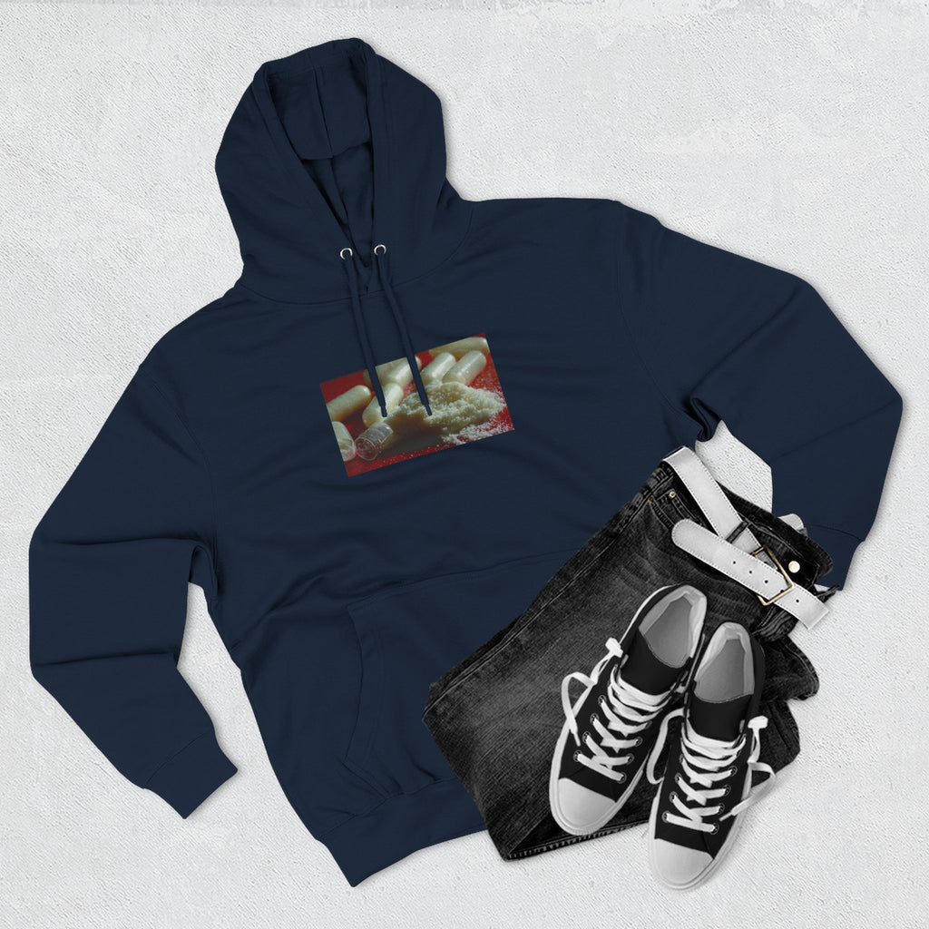 Hoodie on them pillz — Vintage Film Strip pill Print photo