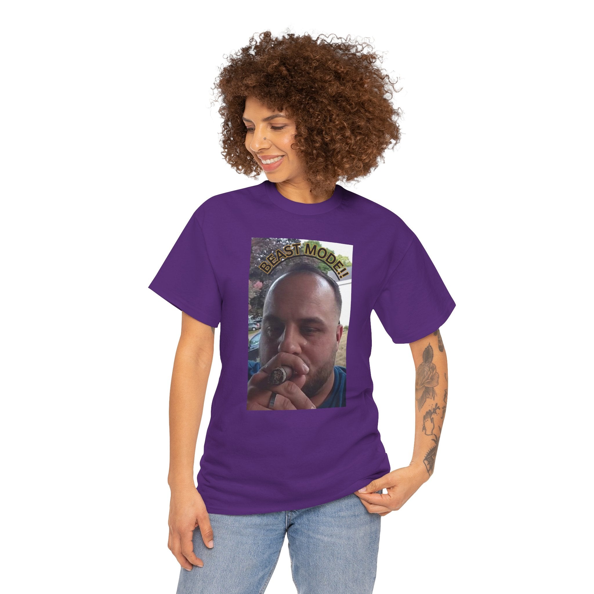 BEAST MODE! ZR 1-2.0 Max Beast Mode Activated!!      Tee — "Beast MODE" Cigar Smoking Graphic T-Shirt