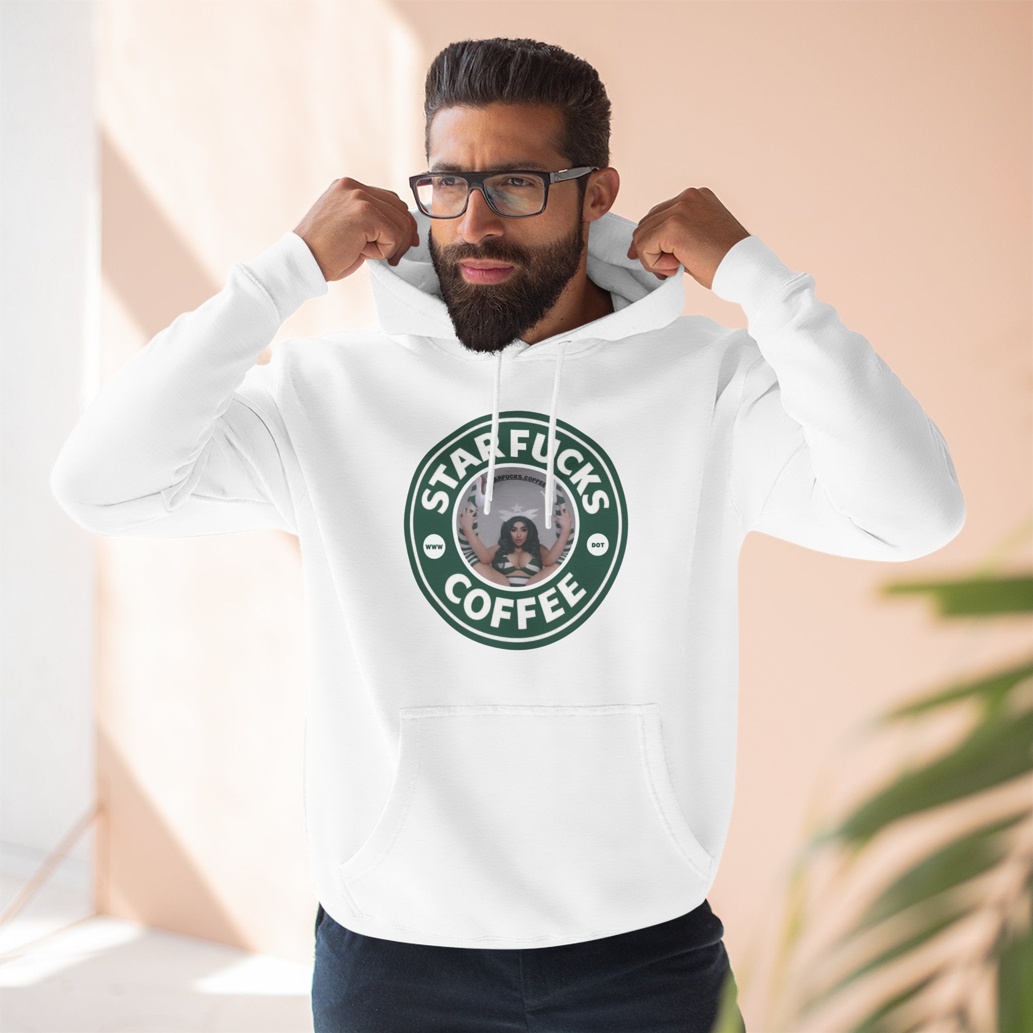 Starfucks.Coffee Logo Pullover - Coffee Hoodie