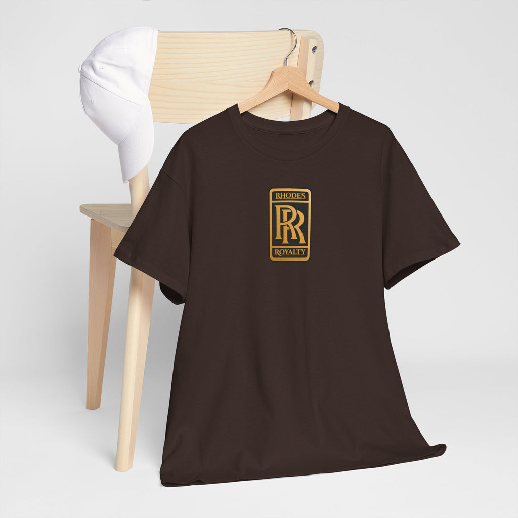 Rhodes Royalty Family Crest -  Vintage Gold Crest Tee