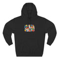 Colorful Candy Photo Hoodie — Retro Sweet Treats Pullover