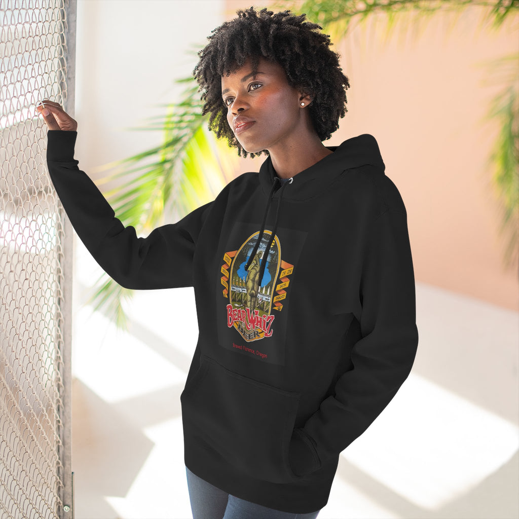 Bear Whiz Beer Original Hoodie — 'Beach Vibes' Graphic Pullover
