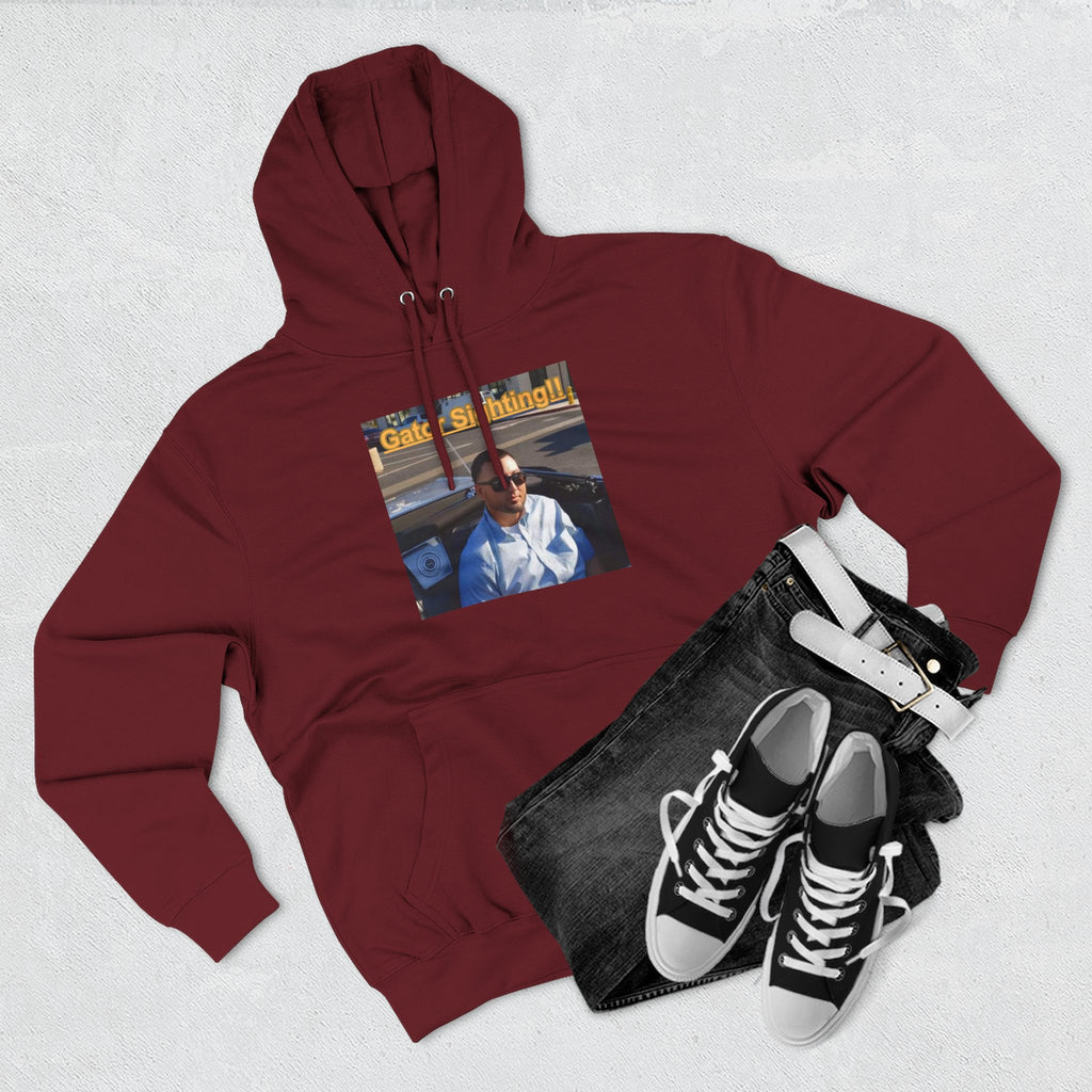 GATOR Sighting  Hoodie — "Gator Sightings!!" Graphic Fleece Pullover