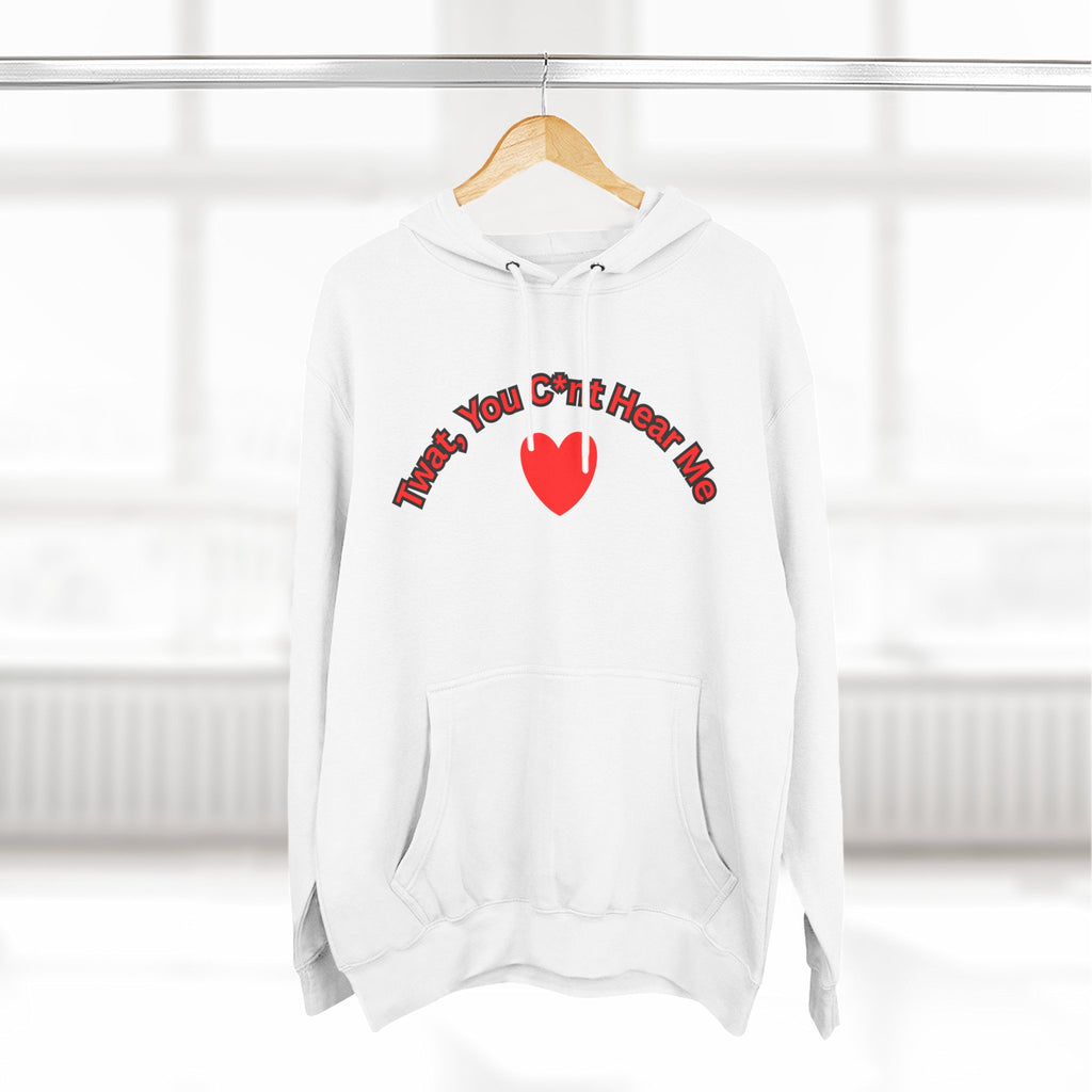 You Cunt Hear Me Three-Panel Fleece Hoodie