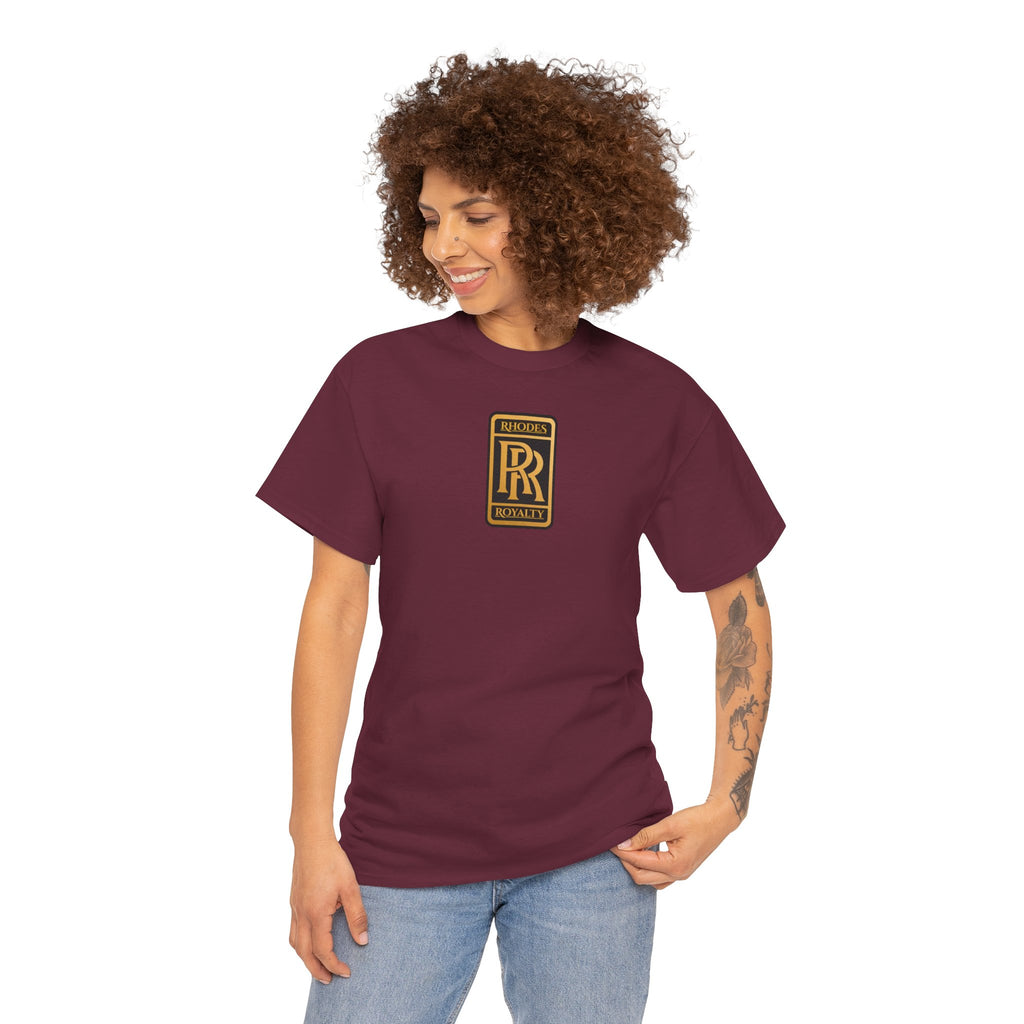Rhodes Royalty Family Crest -  Vintage Gold Crest Tee