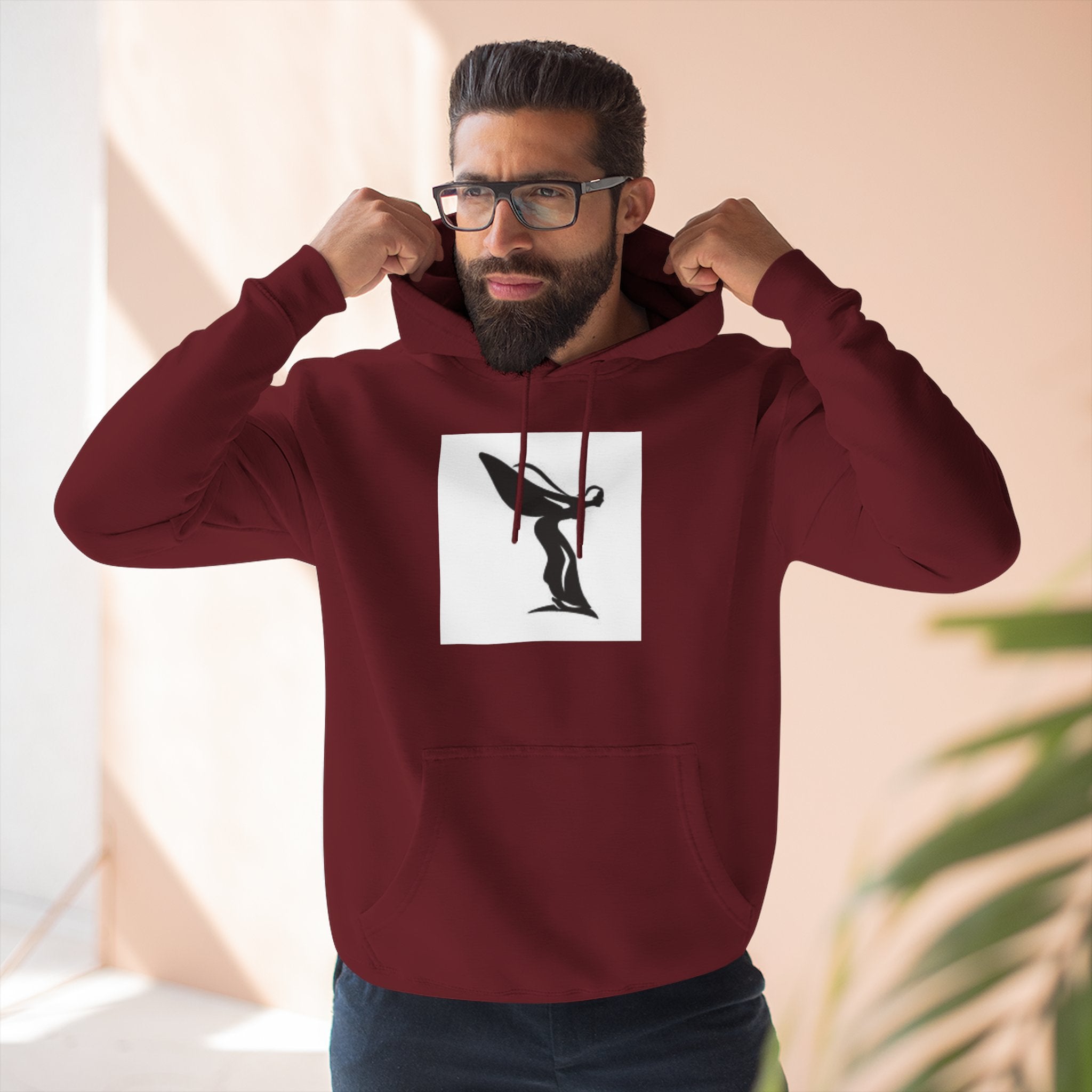 Spirit of Ectasy Hoodie — Front Silhouette Pullover