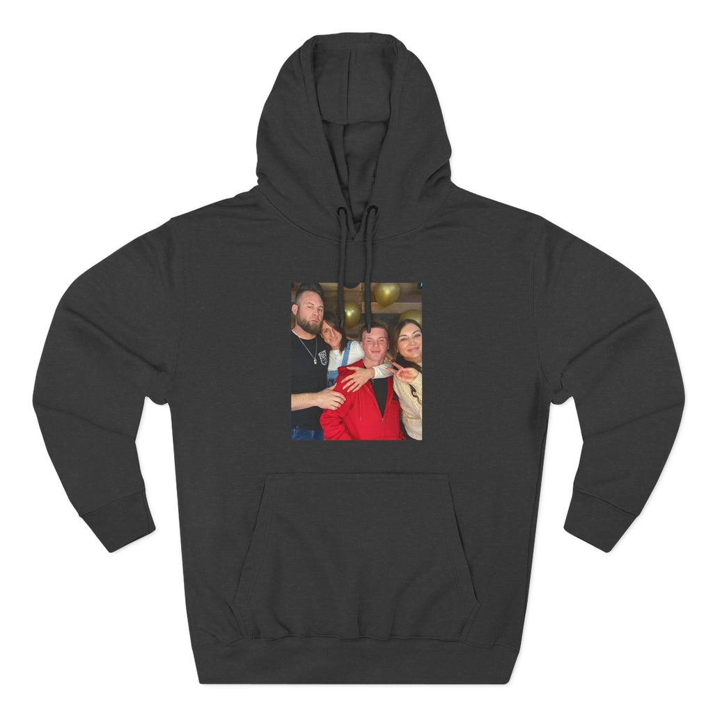 Family!!     Photo Collage Fleece Hoodie - Custom Group Portrait Pullover