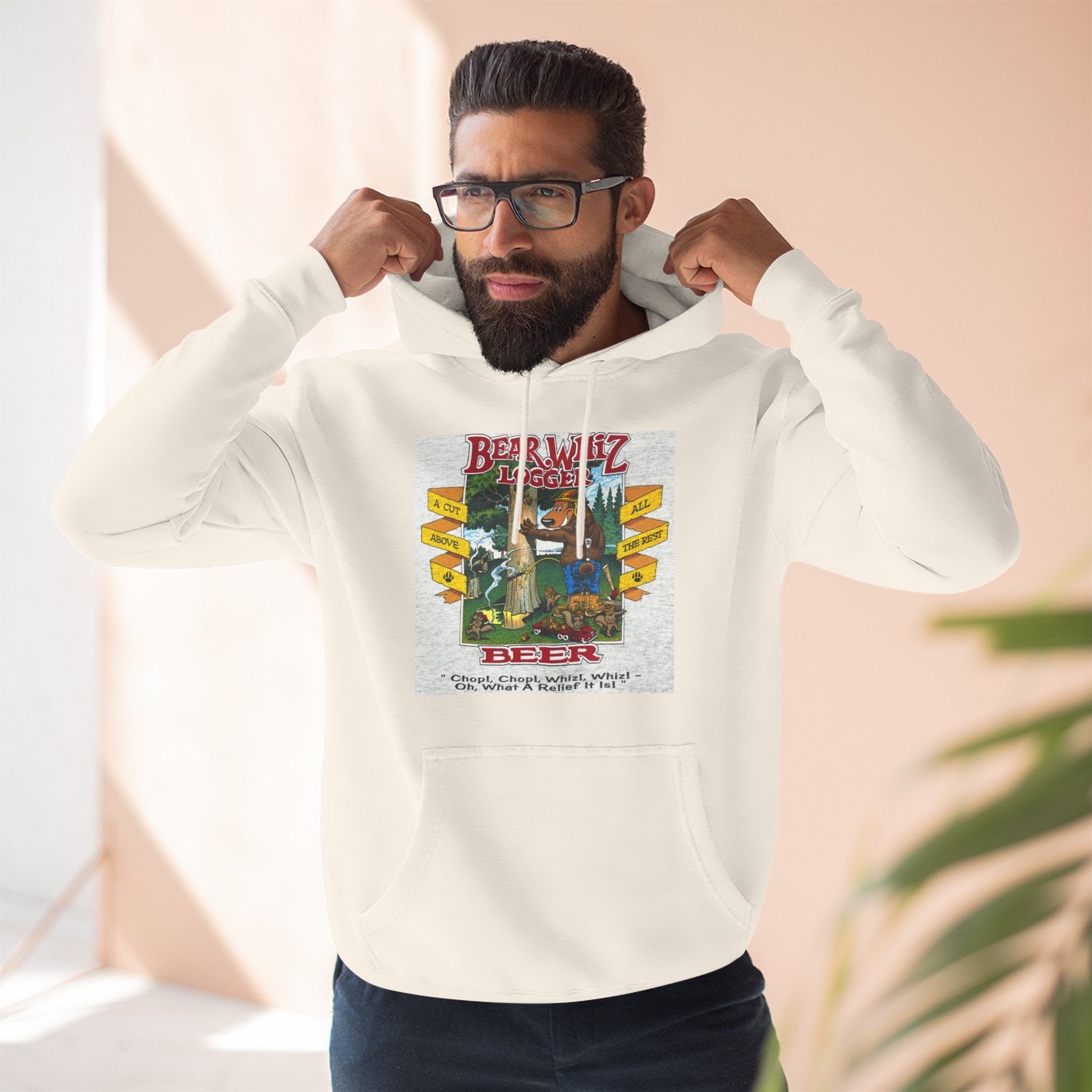 Bear Whiz Beer vintage  Hoodie
