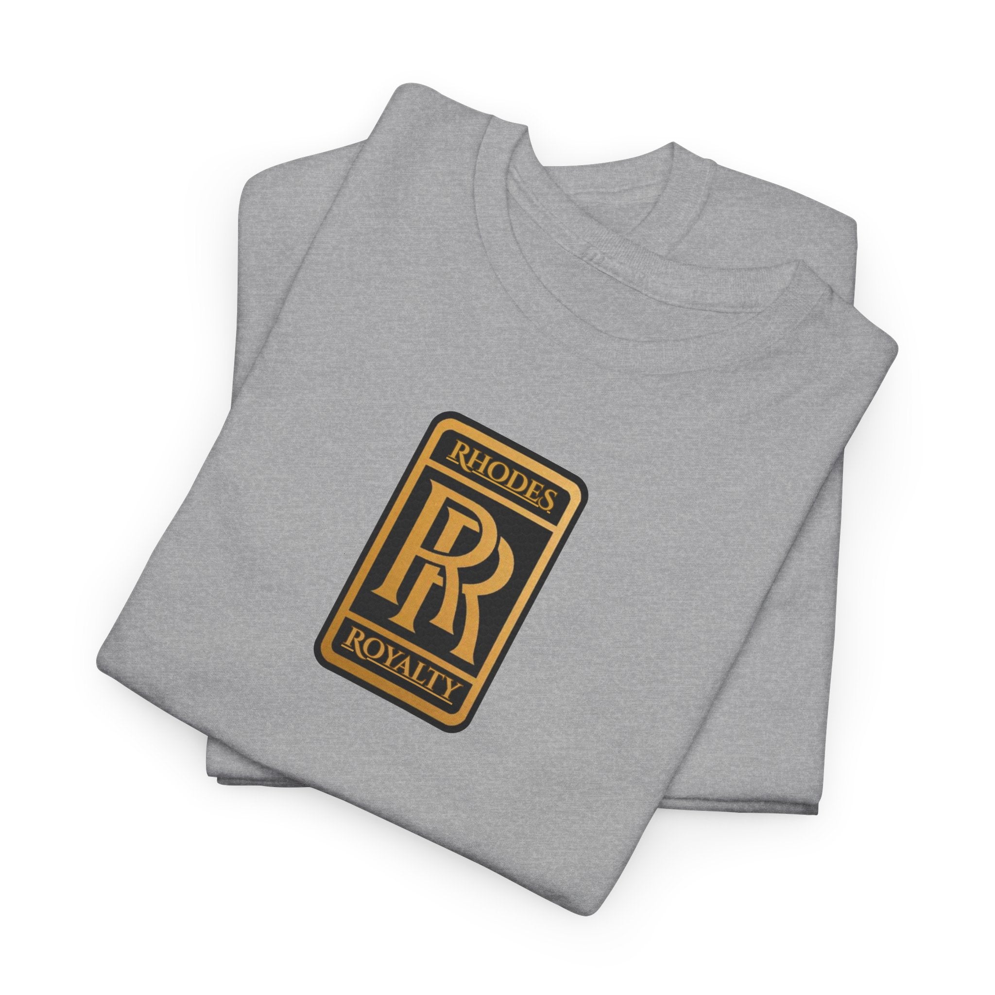 Rhodes Royalty Family Crest -  Vintage Gold Crest Tee