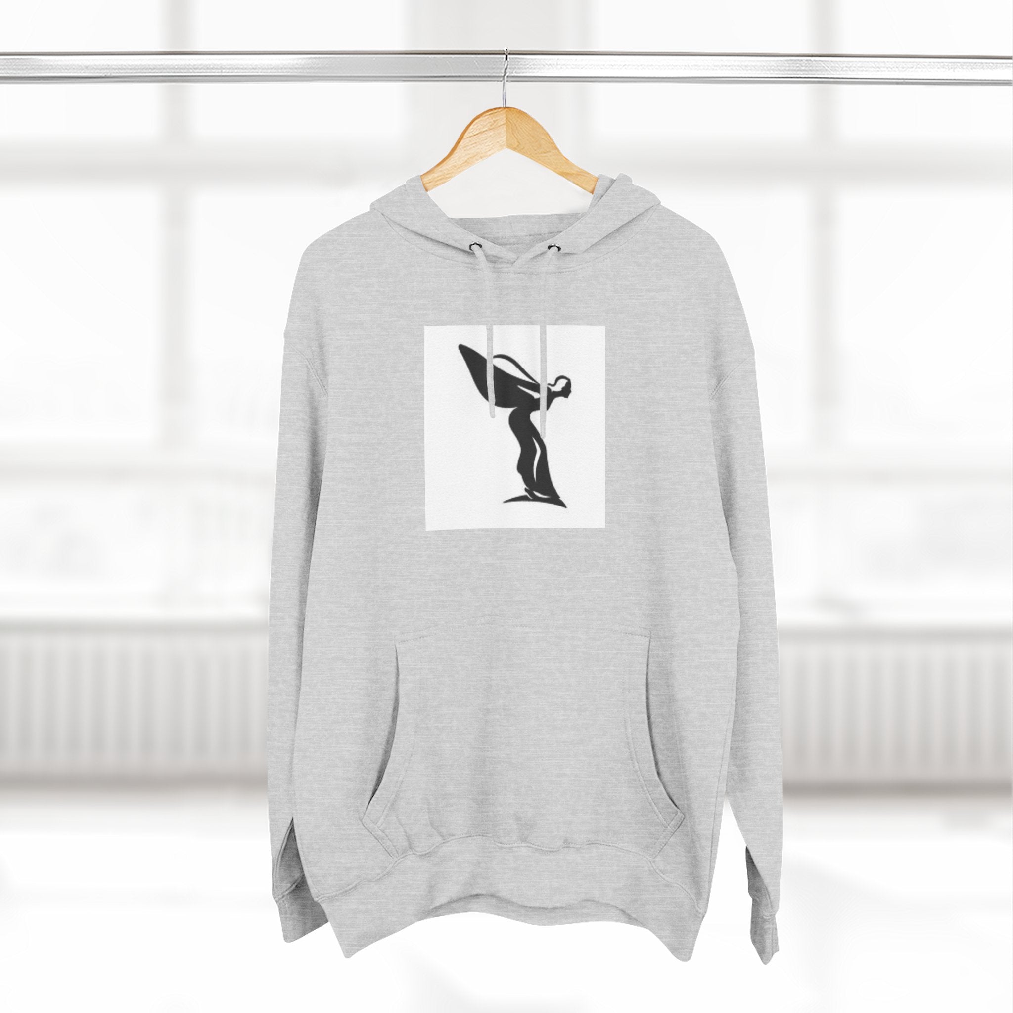 Spirit of Ectasy Hoodie — Front Silhouette Pullover