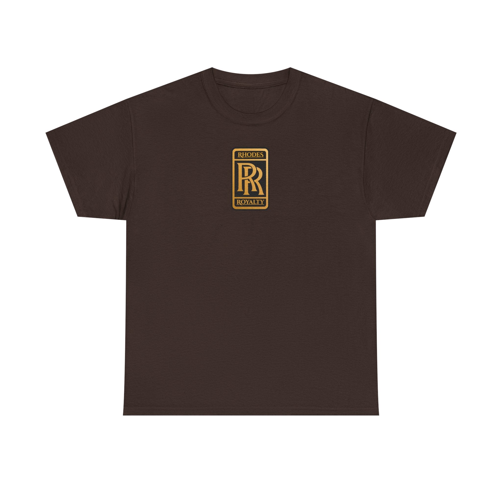 Rhodes Royalty Family Crest -  Vintage Gold Crest Tee
